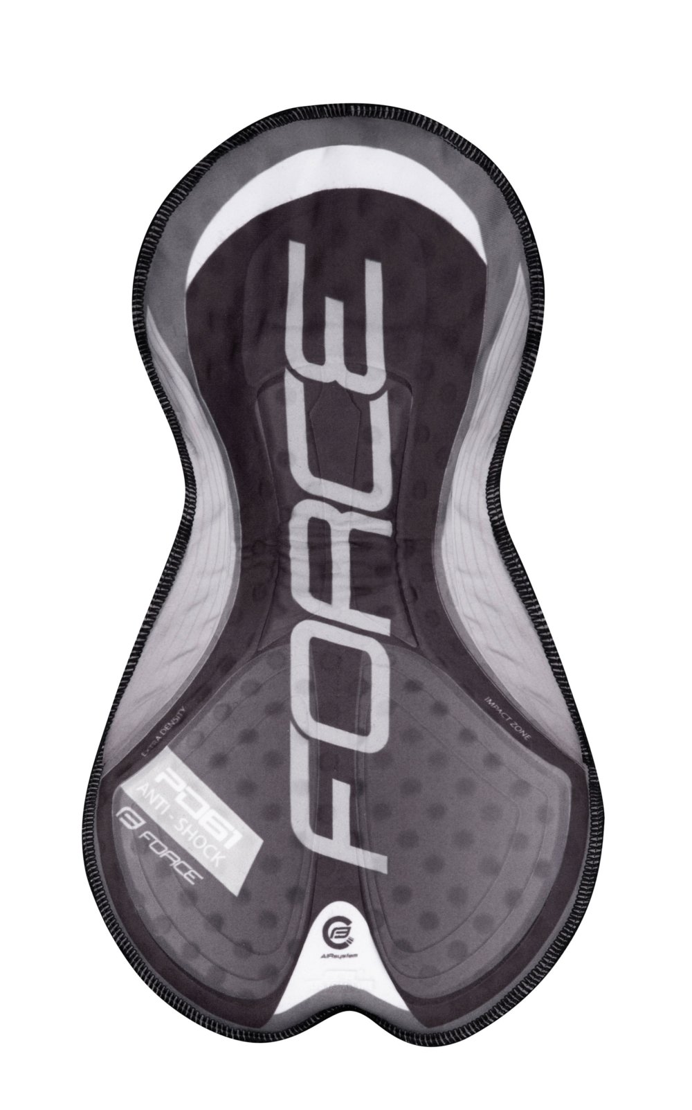 Force Fame Salopette Fondello in Gel Nero Blu 2